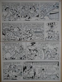 Suske en Wiske - 143 - De malle mergpijp - strook 201 tot 204