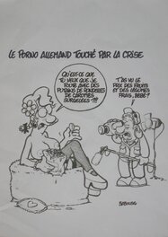 Babouse - Porno Allemand - Illustration originale