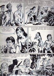 Maxime Roubinet - Captain Jones, Une confuse bataille planche 16 - Magazine Cap. 7 n°74, SFPI - Comic Strip