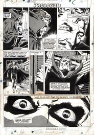 Rich Buckler - Dracula lives #1 - Planche originale