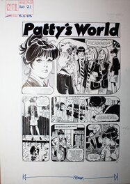 Purita Campos - Esther Patty's World - Planche originale