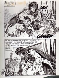 Alberto Del Mestre - La chair et le fer - La Schiava n°20 page 113 (série jaune n°126) - Comic Strip