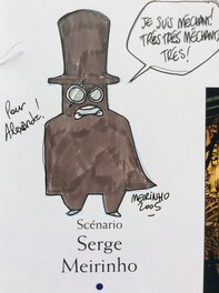 Dessin du scénariste Dessin du scénariste