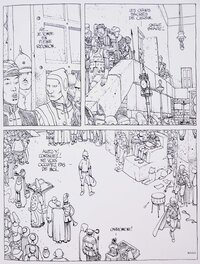 L'originale, planche du Garage Hermétique de Moebius L'originale, planche du Garage Hermétique de Moebius