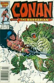 Couverture de Conan the Barbarian N°190 Couverture de Conan the Barbarian N°190