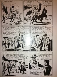 André Oulié - Les aventures de Zorro - Au bord de l'abîme - Comic Strip