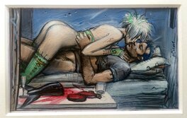 Enki Bilal - Bilal - Illustration originale