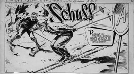 Noël Gloesner - Gloesner - Schuss (page titre 1) - Comic Strip