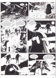 Jacques Devos - L'etoile Verte planche 24 - Planche originale