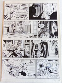 Alain Dodier - L'ombre qui tue - page 31 - Planche originale