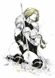 Leonardo Gondim - The Asgardian Valkyrie - Original Illustration