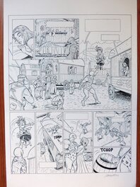 Jacques Lamontagne - Aspic TOME 3 PLANCHE 14 ( PAGE 15 DE L’ALBUM ) - Planche originale