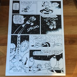 William Van Horn - Donald Duck - Hail the Conquering Loser WDC 629 - Planche originale