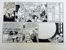 Yves Chaland - Jeune Albert - Planche originale