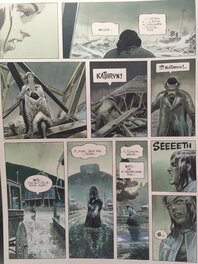 Christian Rossi - W.e.s.t Tome 6 Seth p32 - Planche originale