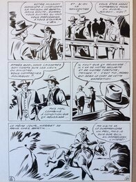 André Oulié - Les aventures de Zorro - Justice de l'ouest - Comic Strip