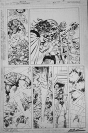 John Byrne - Jla classified #54 - Planche originale