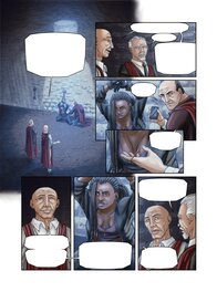 Planche finalisée en couleur Planche finalisée en couleur