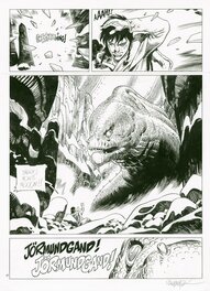 Planche originale - Asgard - Le Serpent-Monde