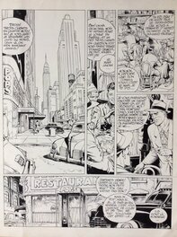 Michel Blanc-Dumont - Manhattan - Colby - Planche originale