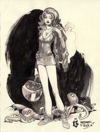 Illustration de Vince - Pin-up