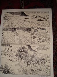 Greg - Comanche - Planche originale