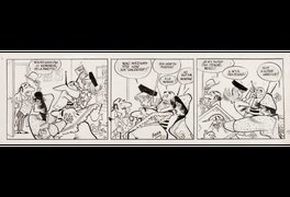 Jijé - Lulu de Paris, strip 12, circa 1960. - Comic Strip