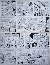 Marcel Remacle - Le vieux Nick et Barbe-Noire - Planche originale