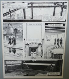 François Schuiten - La Fièvre d'Urbicande - Planche originale