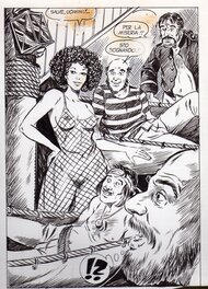 Alberto Del Mestre - La porta del inferno - La Schiava n°13  page 148 (Série jaune n°119) - Comic Strip