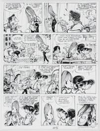 Bernard Hislaire - Bidouille et Violette - Les jours sombres - pl.20 - Planche originale