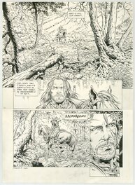 Yves Swolfs - Légende, Le Secret des Eïles, Planche originale 1 - Comic Strip