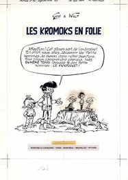 Gos - Khena en de Katamarom - Khéna et le Scrameustache - Original Illustration