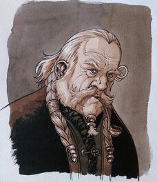 Eric Bourgier - reservé Illustration d'Éric Bourgier pour la série Servitude - Original Illustration