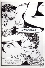 Mario Janni - Planche d'une histoire non identifiée - Comic Strip