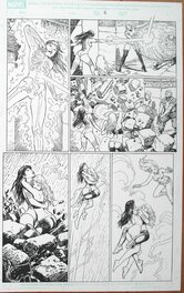 Milo Manara - X-Women Page 6 - Planche originale