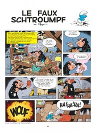 Le laboratoire de Gargamel in « Le Faux Schtroumpf », 1961.