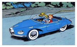 Fabrice Tarrin - Spirou Turbo Marsu - Original Illustration