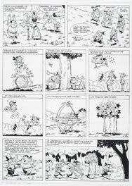 Planche originale - Vieux Nick - Les mangeurs de citron - pl.41