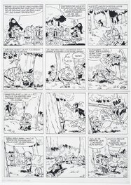 Planche originale - Vieux Nick - Les mangeurs de citron - pl.42