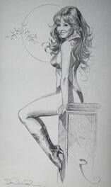 David Roach - Vampirella - Original art