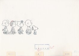 Bill Melendez Productions - Peanuts Gang - Original art