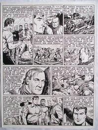 Planche originale - Le lac maudit - Tim l'Audace, Ardan n°72, 1958, Artima