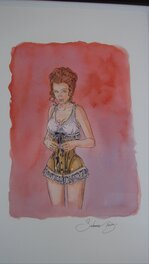 Paul Salomone - Margot - Original Illustration