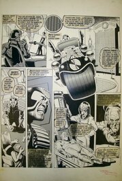 Judge Dredd - Planche originale