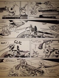 Paul Deliège - Les Krostons n° 0, «  La Menace des Krostons », planche 33, 1969. - Comic Strip