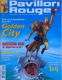 Couverture tome 10 "Pavillon Rouge" Couverture tome 10 "Pavillon Rouge"