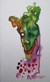 Azpiri - The Joker by Alfonso Azpiri - Original Illustration