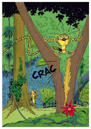 Fabrice Tarrin - Le nid des marsupilamis - Couverture originale