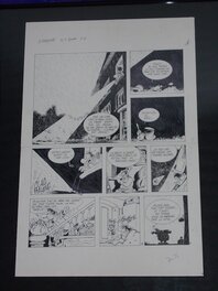 La planche sous cadre. La planche sous cadre.
